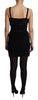 Dolce & Gabbana Black Lace Up Floral Corset Bustier Mini Dress - GENUINE AUTHENTIC BRAND LLC  