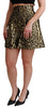 Dolce & Gabbana Black Gold High Waist Mini Cotton Shorts - GENUINE AUTHENTIC BRAND LLC  