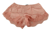Dolce & Gabbana Pink Floral Lace Lingerie Underwear - GENUINE AUTHENTIC BRAND LLC  