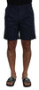 Dolce & Gabbana Blue Chinos Cotton Stretch Casual Shorts - GENUINE AUTHENTIC BRAND LLC  