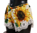 Dolce & Gabbana White Sunflower Lace Lingerie Underwear - GENUINE AUTHENTIC BRAND LLC  