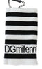 Dolce & Gabbana Black White Wool DGMillennials Wristband Wrap - GENUINE AUTHENTIC BRAND LLC  