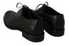 Dolce & Gabbana Black Leather Wingtip Oxford Dress Shoes - GENUINE AUTHENTIC BRAND LLC  