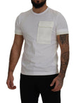 Dolce & Gabbana White Flap Pocket Short Sleeves T-shirt - GENUINE AUTHENTIC BRAND LLC  
