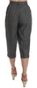 Dolce & Gabbana Wool Cropped Trouser Pleated Pant - GENUINE AUTHENTIC BRAND LLC  