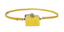 Dolce & Gabbana Yellow Crystal Plexiglass Cross Cigarette Case Holder - GENUINE AUTHENTIC BRAND LLC  