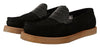 Dolce & Gabbana Black Fox Leather Moccasins Loafers Shoes - GENUINE AUTHENTIC BRAND LLC  