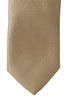 Dolce & Gabbana Gold 100% Silk Dotted 6cm Wide Classic Tie