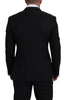 Dolce & Gabbana Black Wool Stretch Slim Fit Jacket  Blazer - GENUINE AUTHENTIC BRAND LLC  