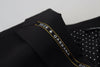 Dolce & Gabbana Black Wool Stretch Slim Fit Jacket Blazer - GENUINE AUTHENTIC BRAND LLC  