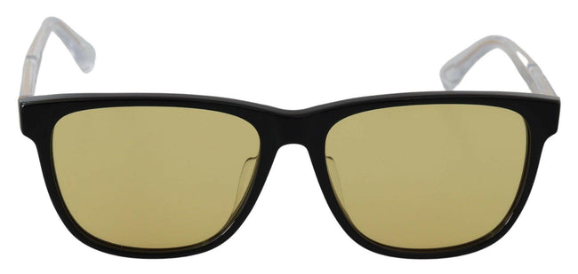 Diesel Black Frame DL0330-D 01E 57 Yellow Transparent Lenses Sunglasses - GENUINE AUTHENTIC BRAND LLC  