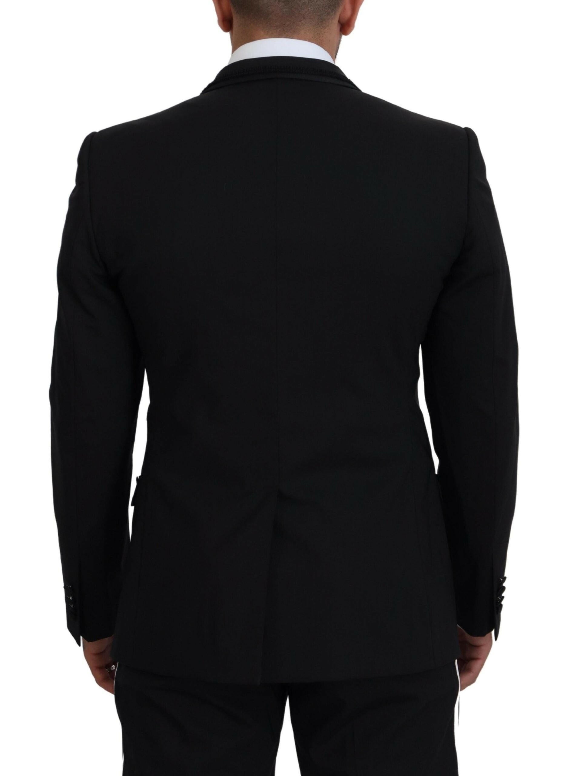 Dolce & Gabbana Black MARTINI Slim Fit Jacket Blazer - GENUINE AUTHENTIC BRAND LLC  