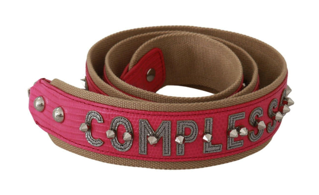 Dolce & Gabbana Pink Handbag Accessory Leather Shoulder Strap - GENUINE AUTHENTIC BRAND LLC  