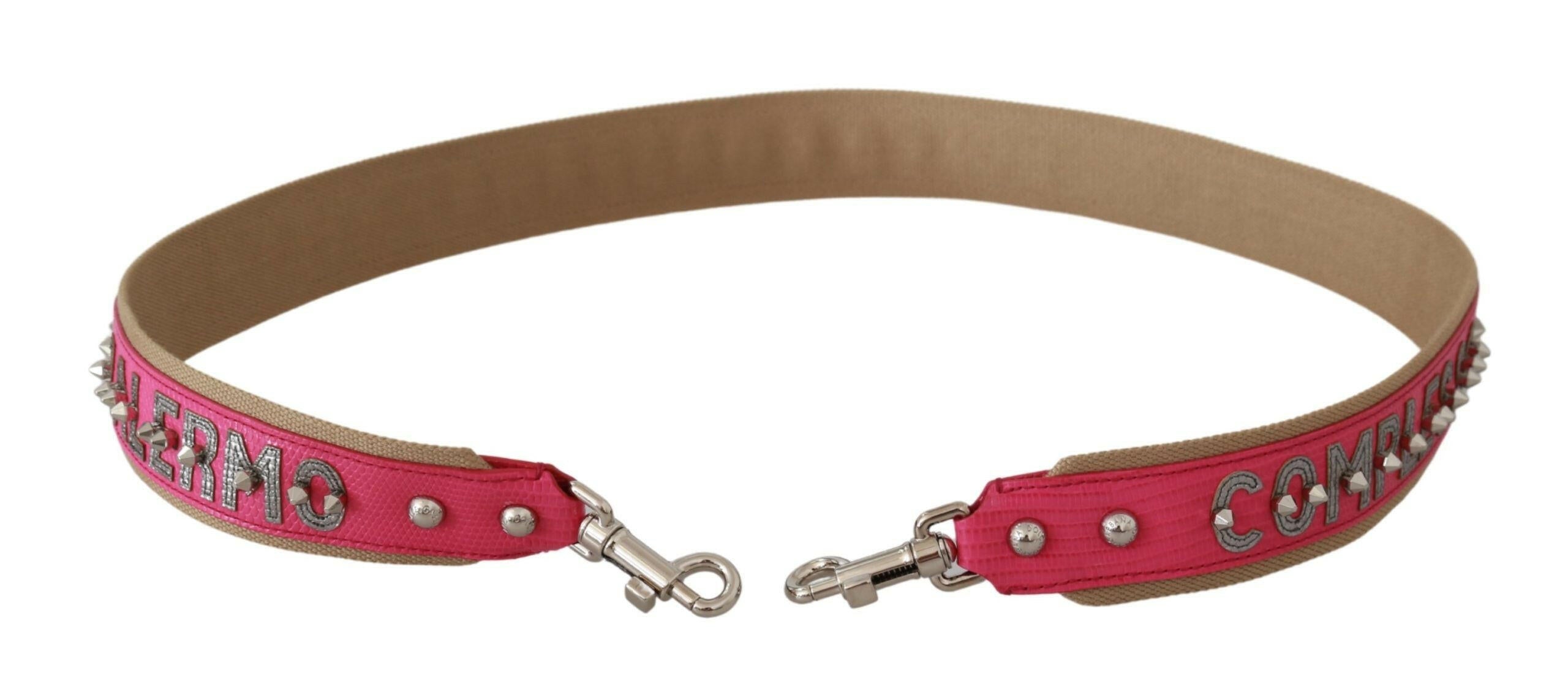 Dolce & Gabbana Pink Handbag Accessory Leather Shoulder Strap - GENUINE AUTHENTIC BRAND LLC  