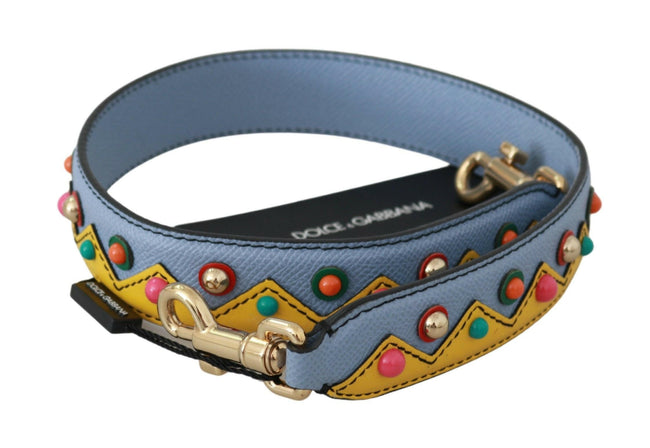 Dolce & Gabbana Blue Handbag Accessory Shoulder Strap Leather - GENUINE AUTHENTIC BRAND LLC  