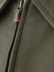 Lardini Green Leather Jacket with Maxi Pockets - GENUINE AUTHENTIC BRAND LLC  