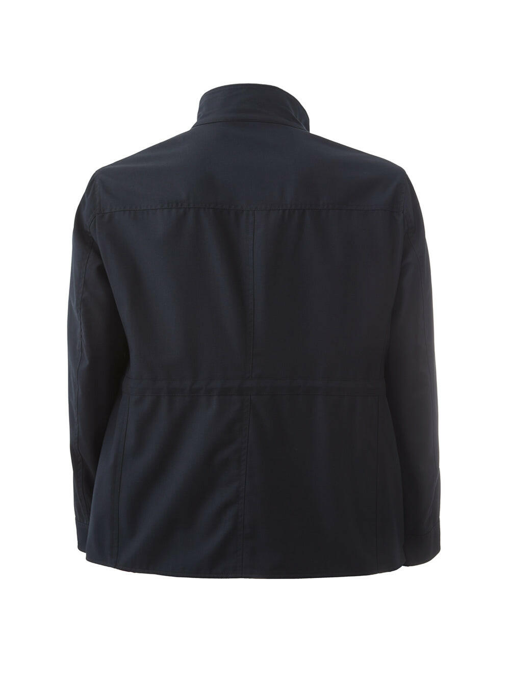 Lardini Blue/Blue Reversibile Wool Jacket - GENUINE AUTHENTIC BRAND LLC  