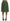 Dolce & Gabbana Metallic Green High Waist A-line Pleated Skirt - GENUINE AUTHENTIC BRAND LLC  