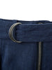 Emporio Armani Relaxed Fit Linen Denim Effect Trousers - GENUINE AUTHENTIC BRAND LLC  
