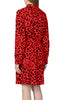 Love Moschino Red Viscose Dress - GENUINE AUTHENTIC BRAND LLC  
