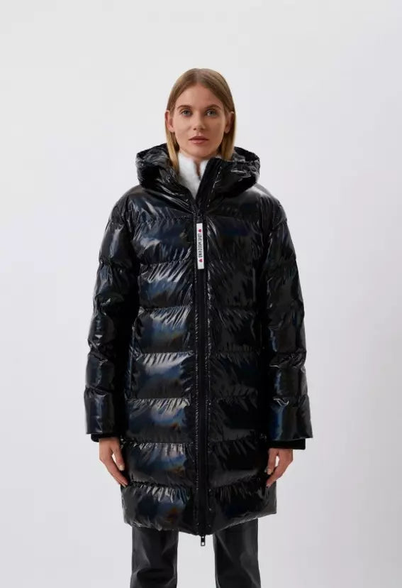Love Moschino Black Polyester Jackets & Coat - GENUINE AUTHENTIC BRAND LLC  