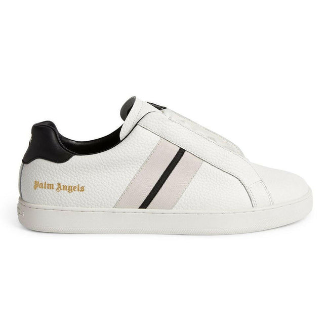 Palm Angels White Leather Sneaker - GENUINE AUTHENTIC BRAND LLC  