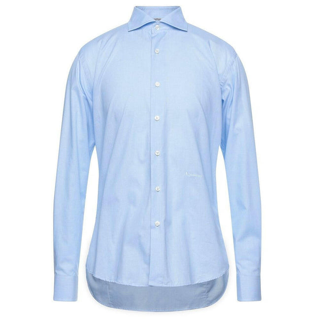 Aquascutum Light Blue Cotton Shirt