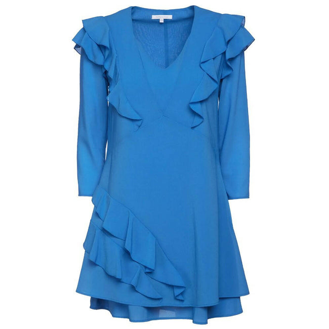 Patrizia Pepe Light Blue Viscose Dress.