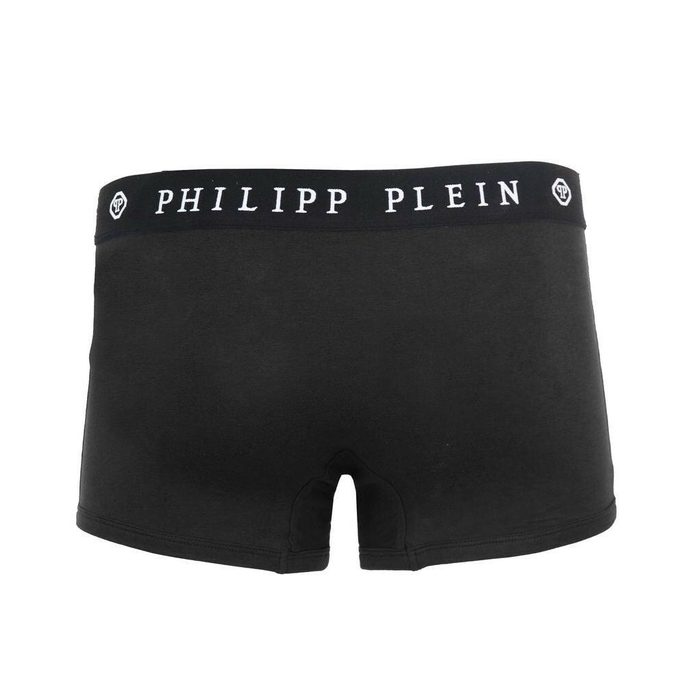 Philipp Plein Black Cotton Underwear