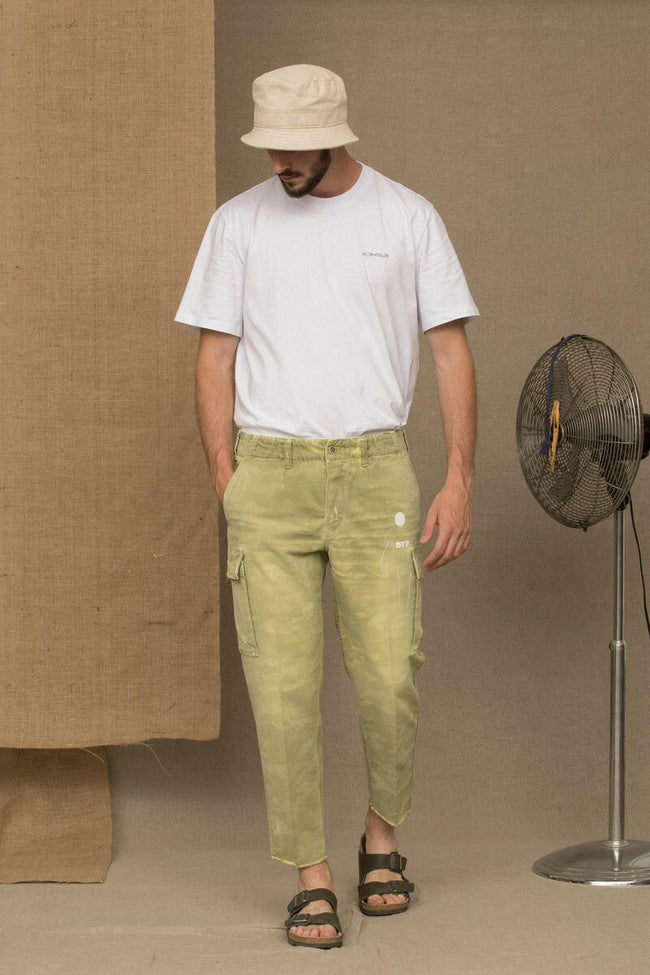 Don The Fuller Green Cotton Jeans & Pant - GENUINE AUTHENTIC BRAND LLC  