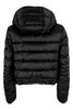 Yes Zee Black Polyamide Jackets & Coat Yes Zee GENUINE AUTHENTIC BRAND LLC