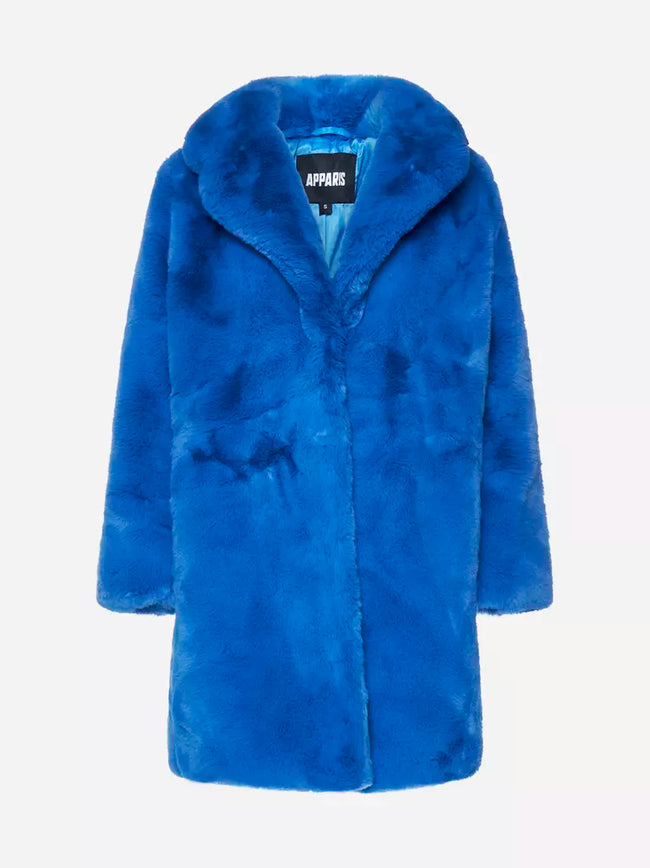 Apparis Blue Polyester Jackets & Coat - GENUINE AUTHENTIC BRAND LLC  