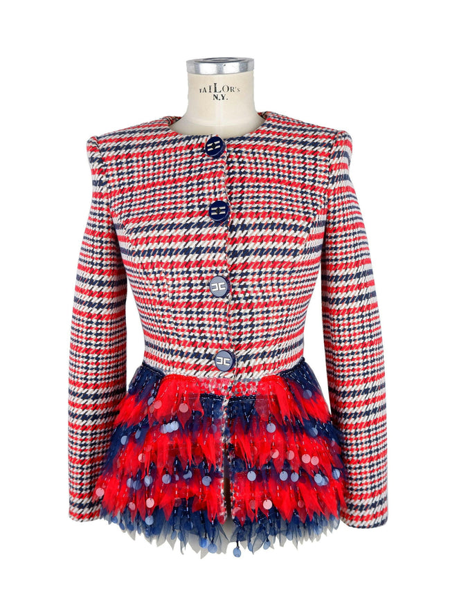 Elisabetta Franchi Red Cotton Suits & Blazer - GENUINE AUTHENTIC BRAND LLC  