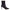 Elisabetta Franchi Black Leather Di Calfskin Boot