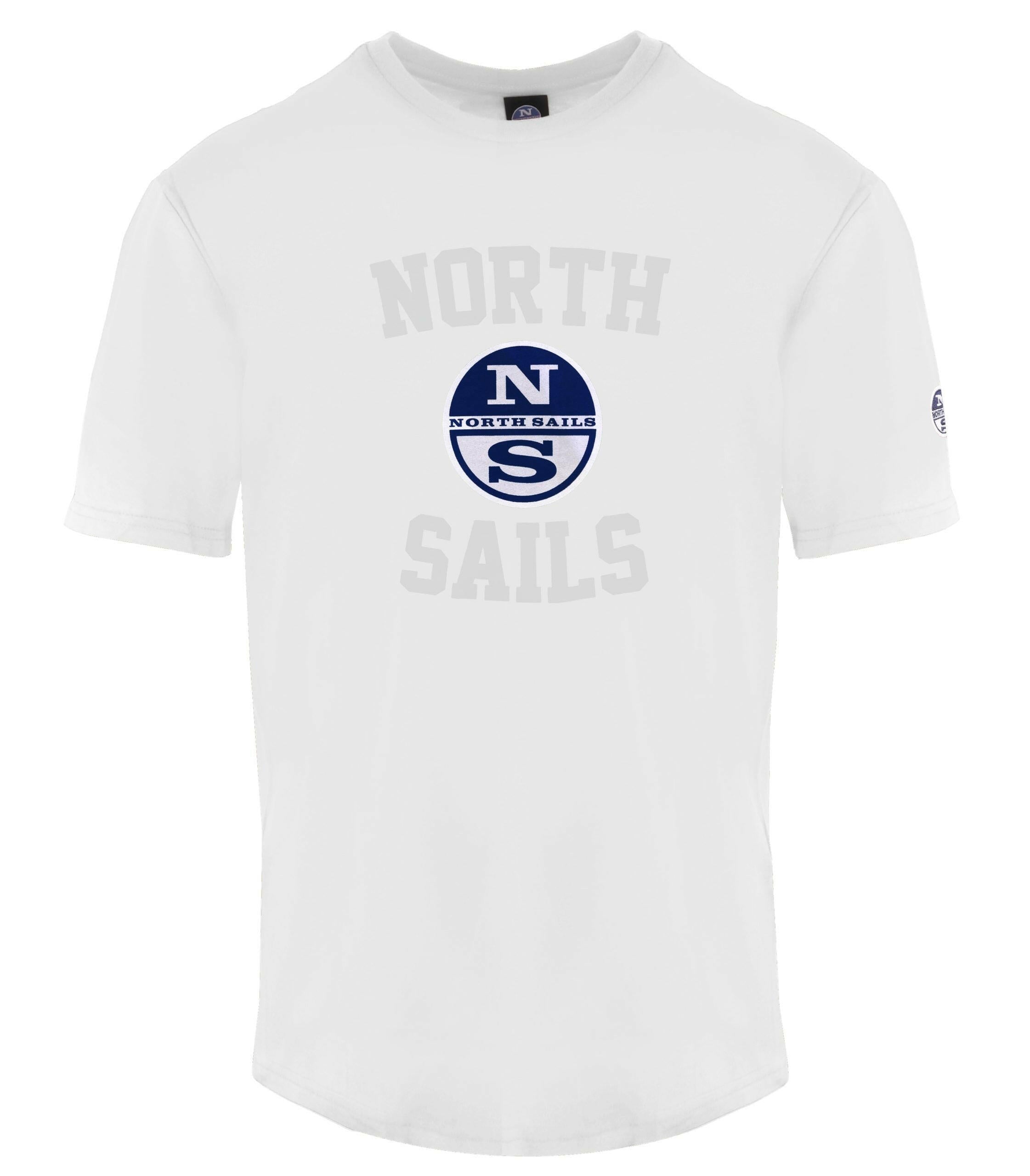 North Sails White Cotton T-Shirt - GENUINE AUTHENTIC BRAND LLC  