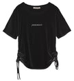 Hinnominate Black Cotton Tops & T-Shirt - GENUINE AUTHENTIC BRAND LLC  