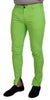 Dolce & Gabbana Light Green Cotton Skinny Men Trousers Pants - GENUINE AUTHENTIC BRAND LLC  