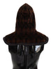 Dolce & Gabbana Brown Velvet Whole Head Wrap One Size Cotton Hat - GENUINE AUTHENTIC BRAND LLC  