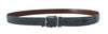 Dolce & Gabbana Blue Perforated Leather Gray Buckle Belt - GENUINE AUTHENTIC BRAND LLC  