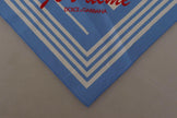 Dolce & Gabbana Blue White Striped St. Tropez Handkerchief  Scarf - GENUINE AUTHENTIC BRAND LLC  