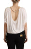 Guess By Marciano White Short Sleeves Gold Chain T-shirt Top - GENUINE AUTHENTIC BRAND LLC  