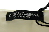 Dolce & Gabbana White Waist Silk Cummerbund Belt - GENUINE AUTHENTIC BRAND LLC  