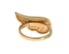 Nialaya Womens Clear CZ Gold 925 Silver Authentic Ring - GENUINE AUTHENTIC BRAND LLC  