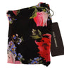 Dolce & Gabbana Black Floral Print Tights Nylon Stockings - GENUINE AUTHENTIC BRAND LLC  