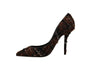 Dolce & Gabbana Multicolor Tweed Pointed Stiletto Pumps Shoes - GENUINE AUTHENTIC BRAND LLC  