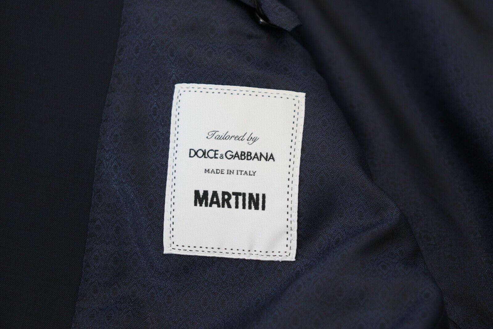 Dolce & Gabbana Dark Blue Wool Single Breasted MARTINI Blazer - GENUINE AUTHENTIC BRAND LLC  