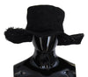 Dolce & Gabbana Black Floral Lace Wide Brim Top Hat - GENUINE AUTHENTIC BRAND LLC  