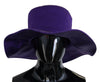 Dolce & Gabbana Purple Silk Stretch Top Hat - GENUINE AUTHENTIC BRAND LLC  