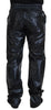Dolce & Gabbana Black Shining Drawstring Trouser Nylon Pants - GENUINE AUTHENTIC BRAND LLC  