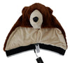 Dolce & Gabbana Brown Bear Fur Whole Head Cap One Size Polyester Hat - GENUINE AUTHENTIC BRAND LLC  